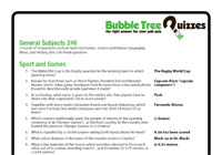 General Subjects 246 General Subjects 246